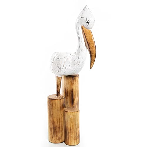 Pelikan aus Treibholz